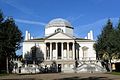 Chiswick House with blue skies.