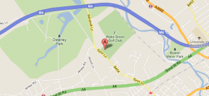 Our location on Google Maps - Complete Tree Care, Isleworth.
