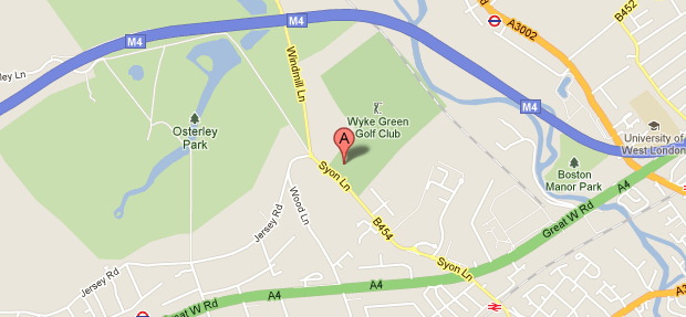 Our location on Google Maps - Complete Tree Care, Isleworth.